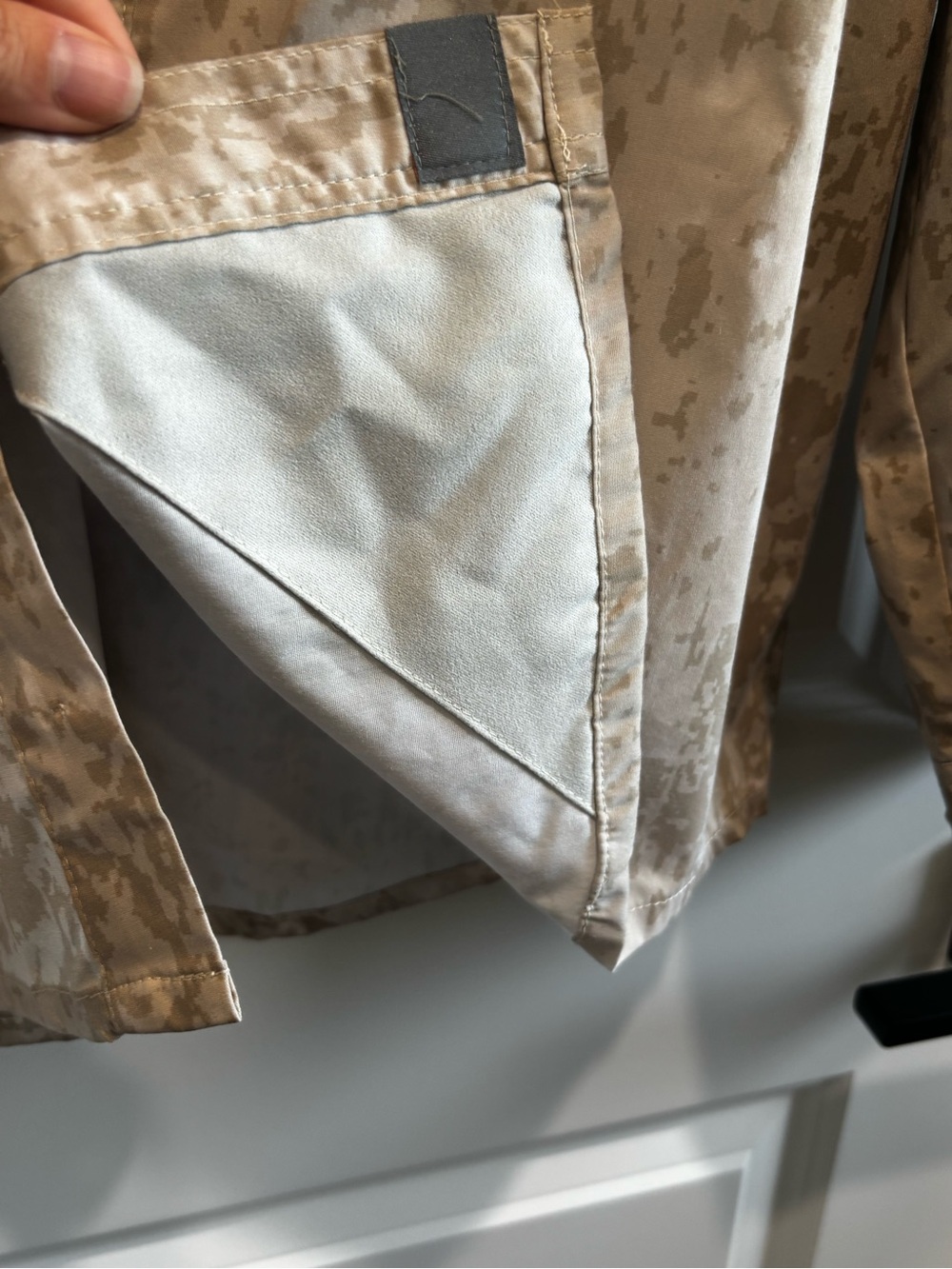 Reel Legends Light Tan Performance Mesh Jacket - Picture 3 of 5